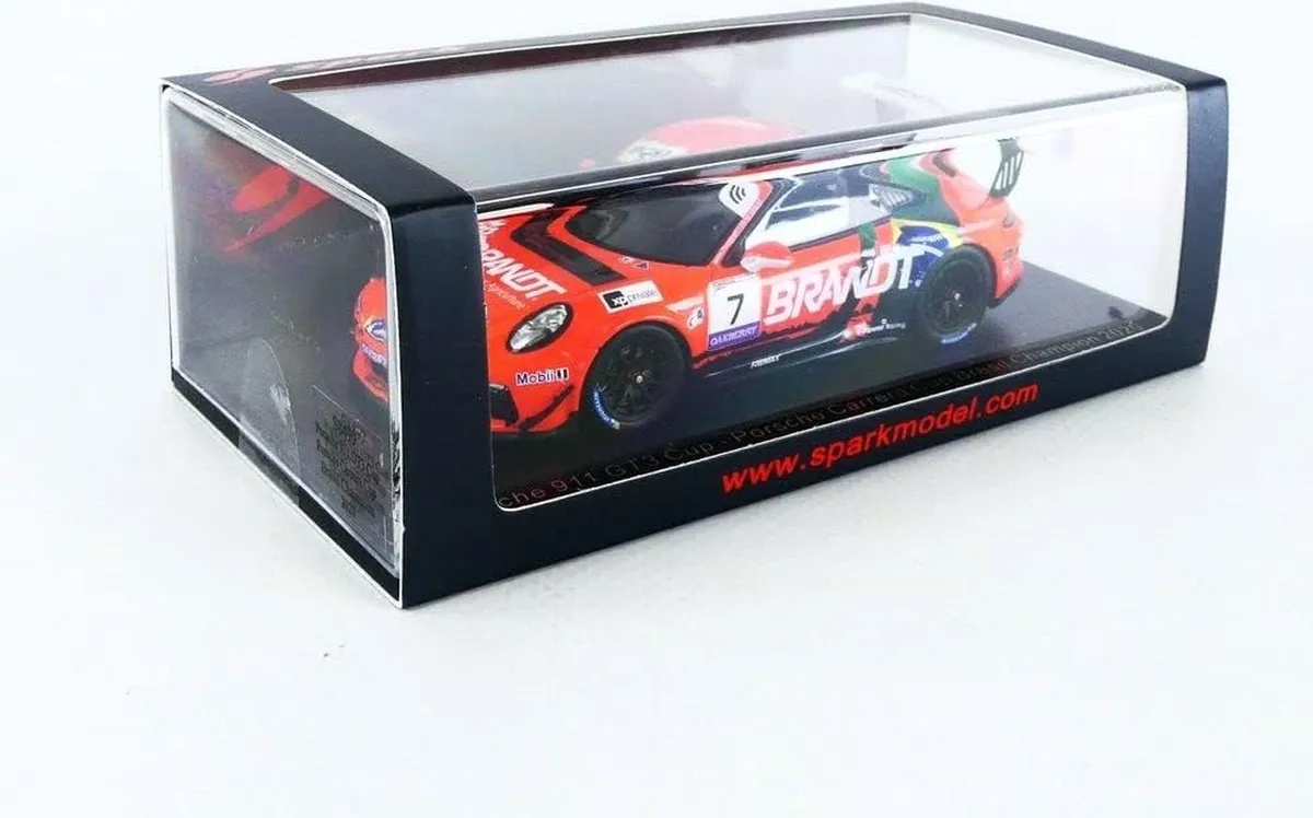 Porsche 911 GT3 Cup S8499 Modelauto 1:43 - Oranje