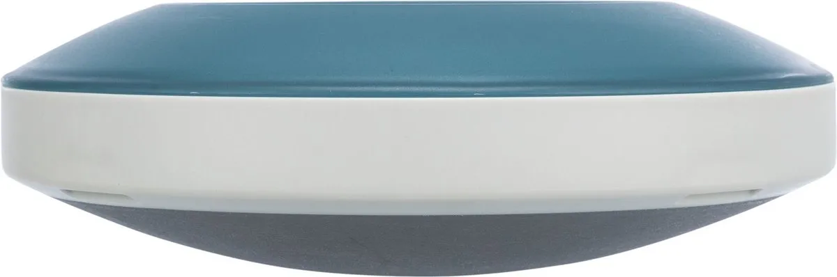 Trixie Slowfeeder Hond Rocking Bowl - Grijs/Blauw 23cm