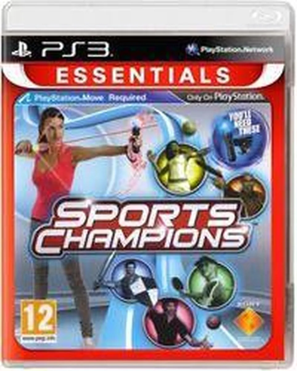 Sony PlayStation Sports Champions Move Essentials Edition