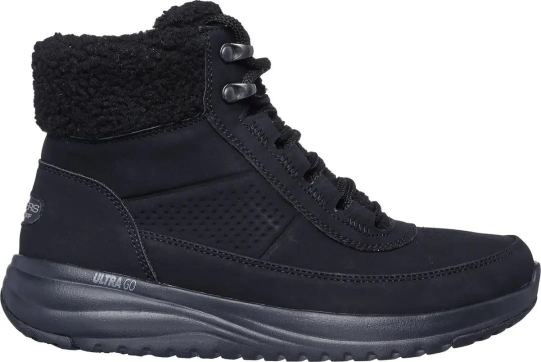 Skechers Veterboot Go Walk On The Go Stellar 144756 BBK Zwart Waterproof