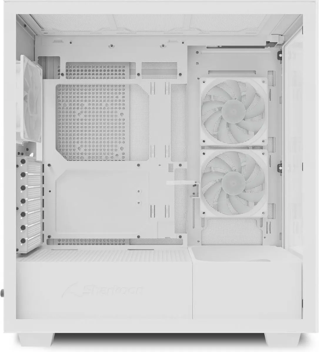 Sharkoon Rebel C60 Midi Tower - Wit