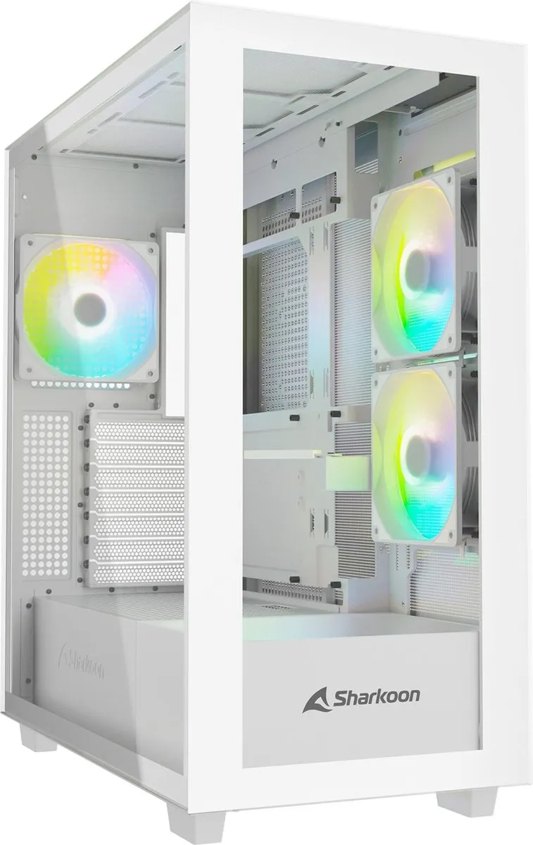 Sharkoon Rebel C60 Midi Tower - Wit