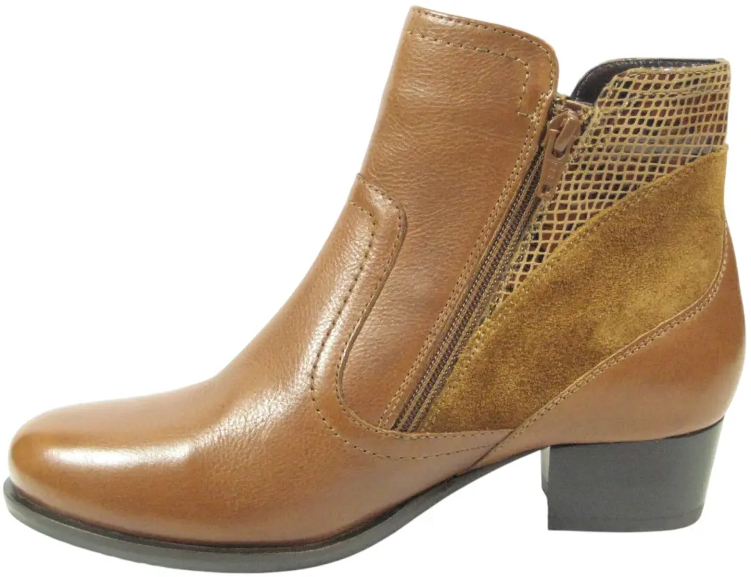 Helioform 231.021 Enkellaars Wijdte K Cognac - afbeelding 3 van 6