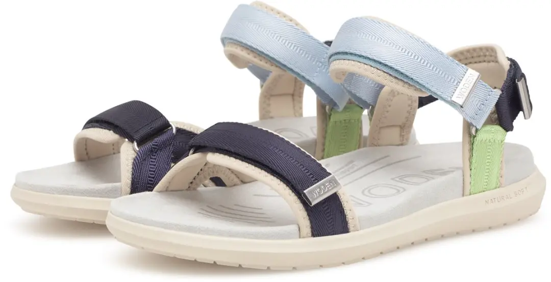 Woden Line Lite Sandalen Beige EU 37 Vrouw