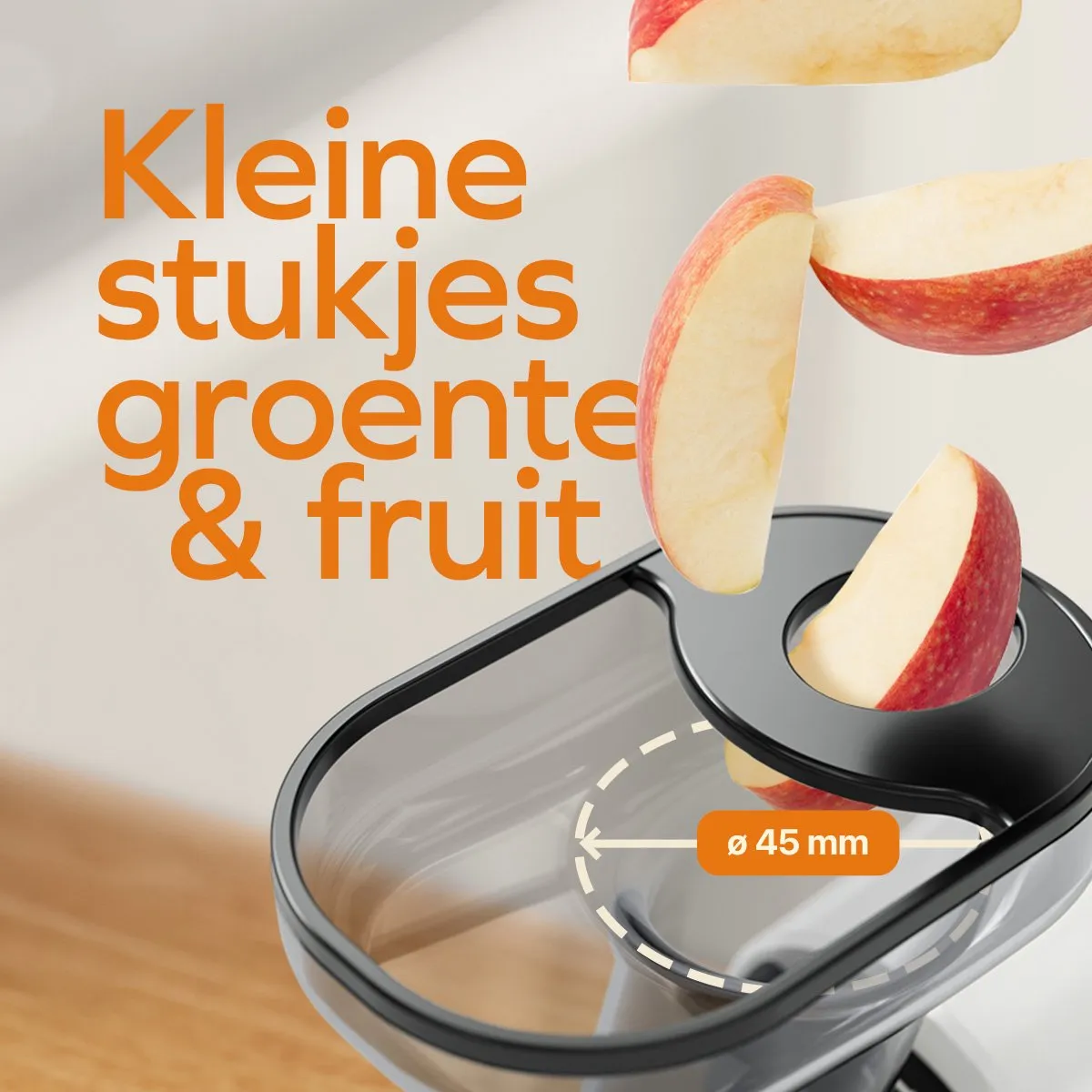 KitchenBrothers KB1004119 Slowjuicer - 150W - 500ml - Wit