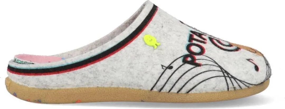 Hot Potatoes Pantoffels 750224 Grijs - afbeelding 6 van 6