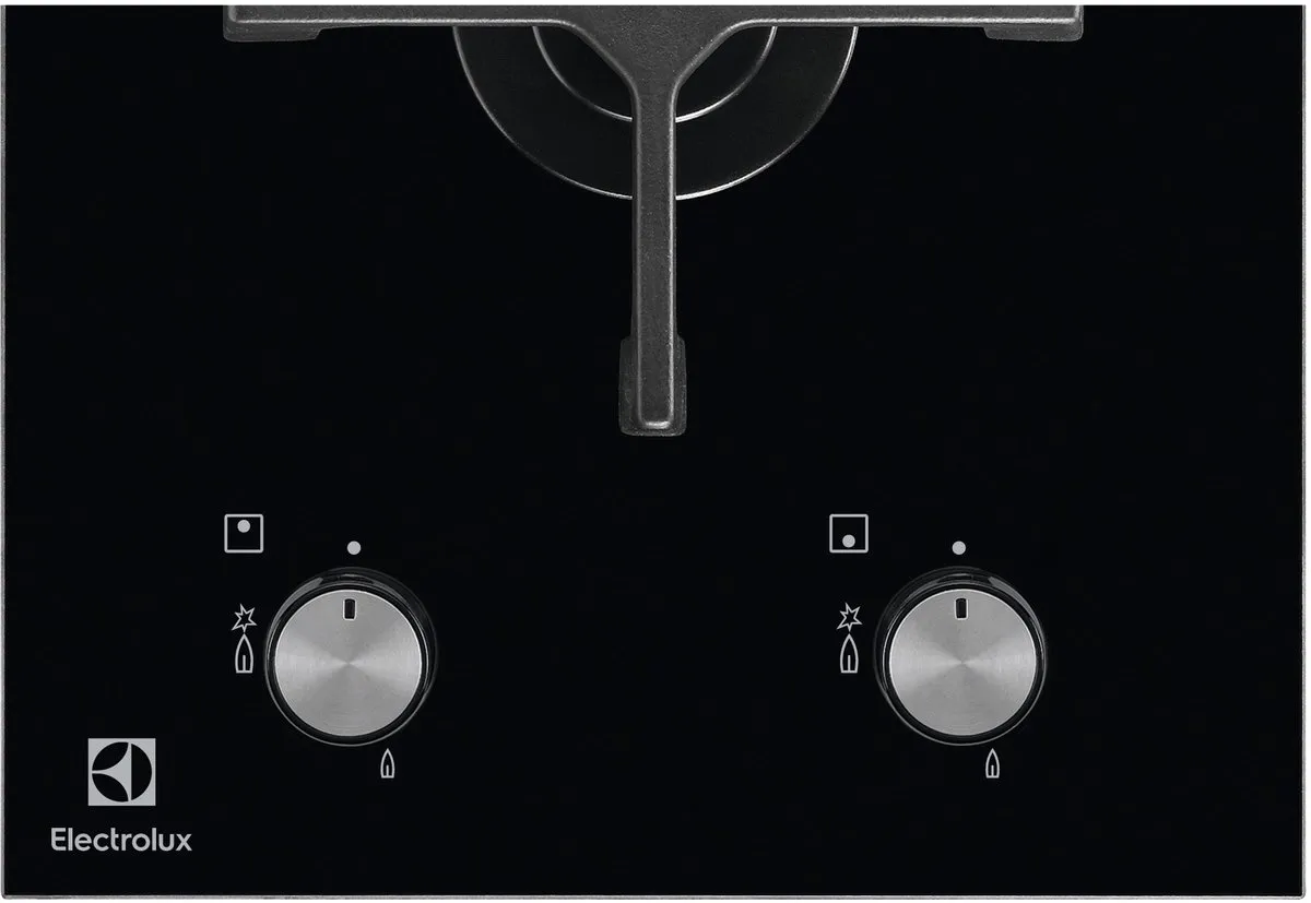 Electrolux EGC3322NVK Gaskookplaat 2 Zones - Zwart