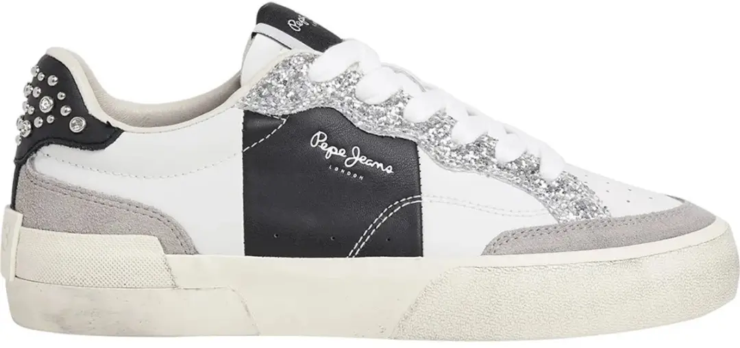 Pepe Jeans Milan Court Schoenen Wit EU 41 Vrouw