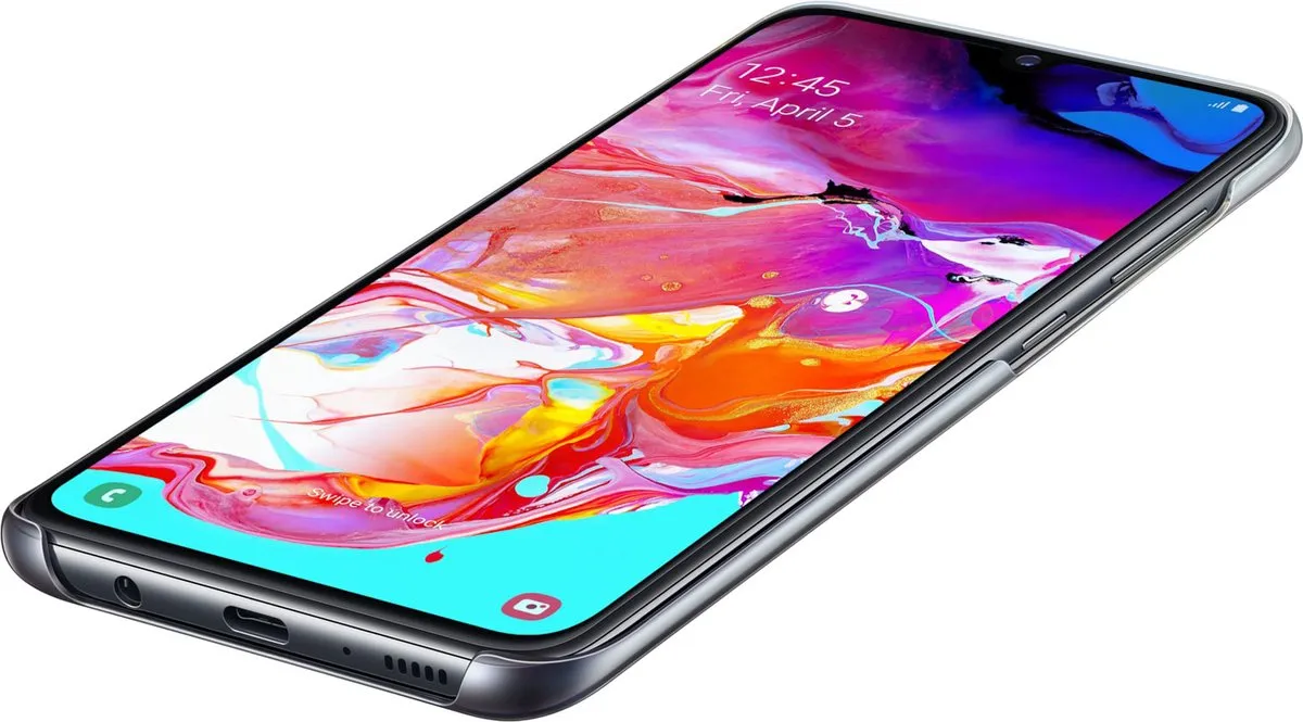 Samsung Galaxy A70 Gradatiehoes - EF-AA705CBEGWW - Zwart
