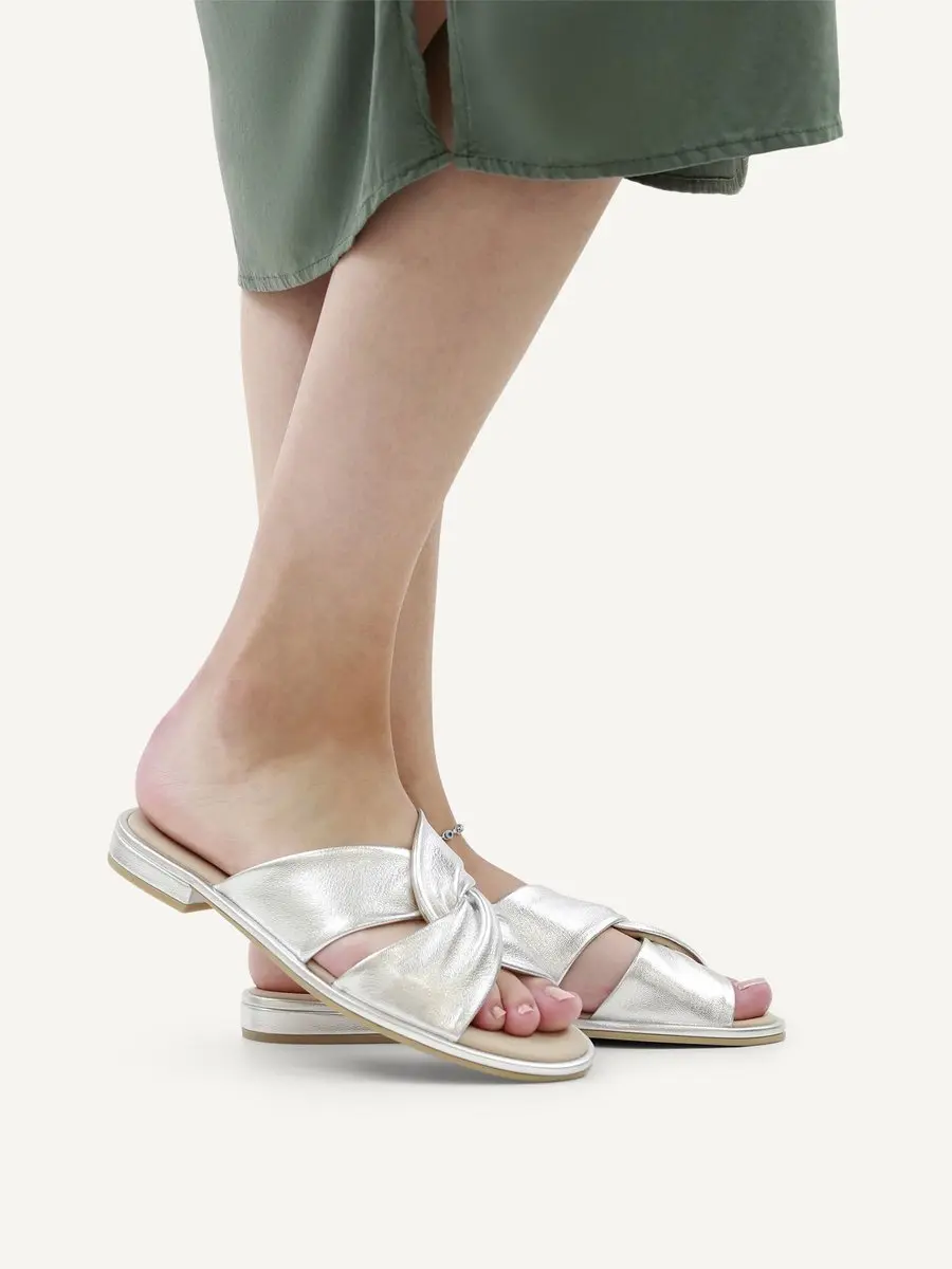 Caprice 9-27100-42 Slipper zilver - afbeelding 2 van 6