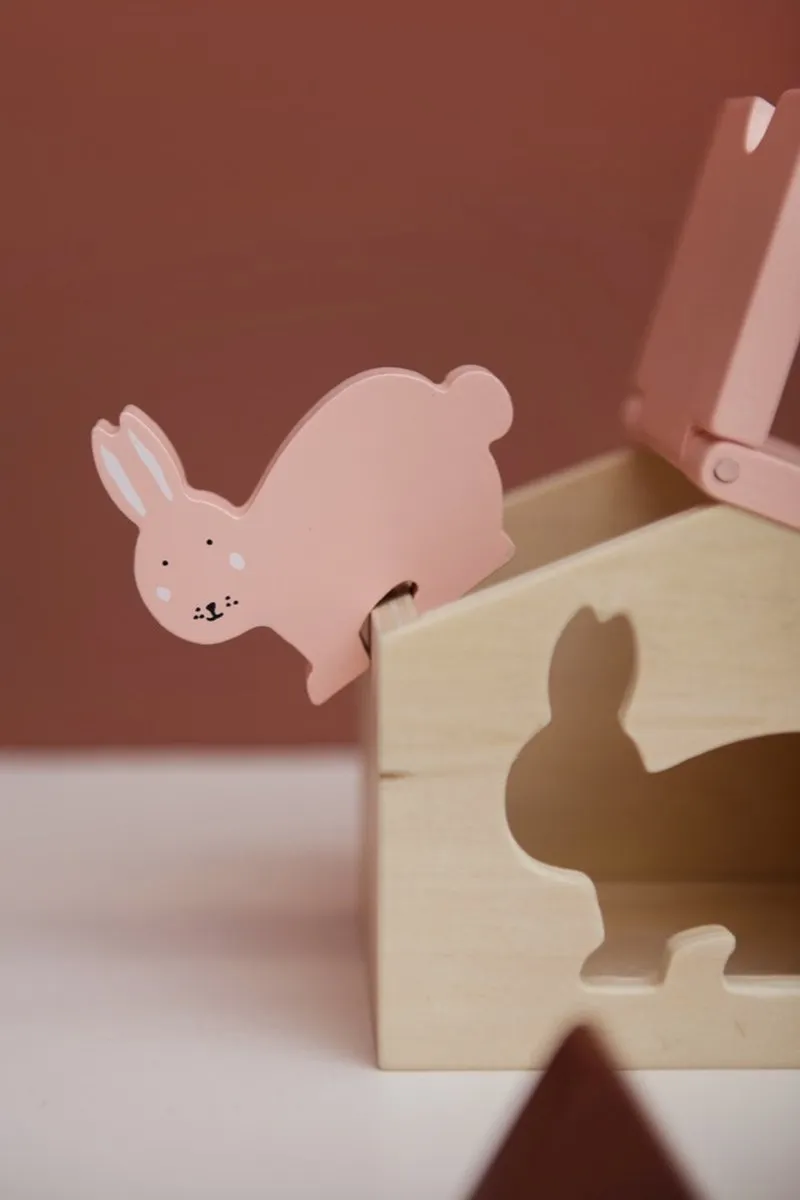 Trixie Houten Huis Mrs. Rabbit - Roze