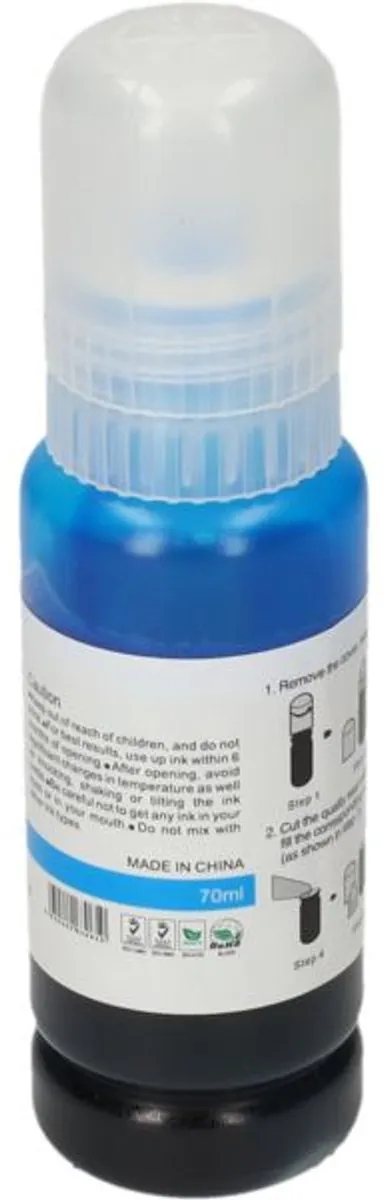 PrintAbout T00R240 Inktcartridge Cyaan - 1900 pagina's - Epson