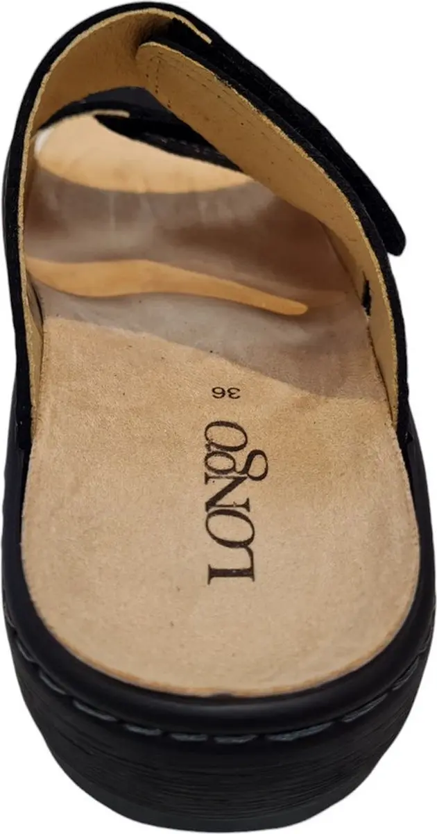 Longo 1135535 Slippers Dames - Zwart 40 - afbeelding 3 van 4