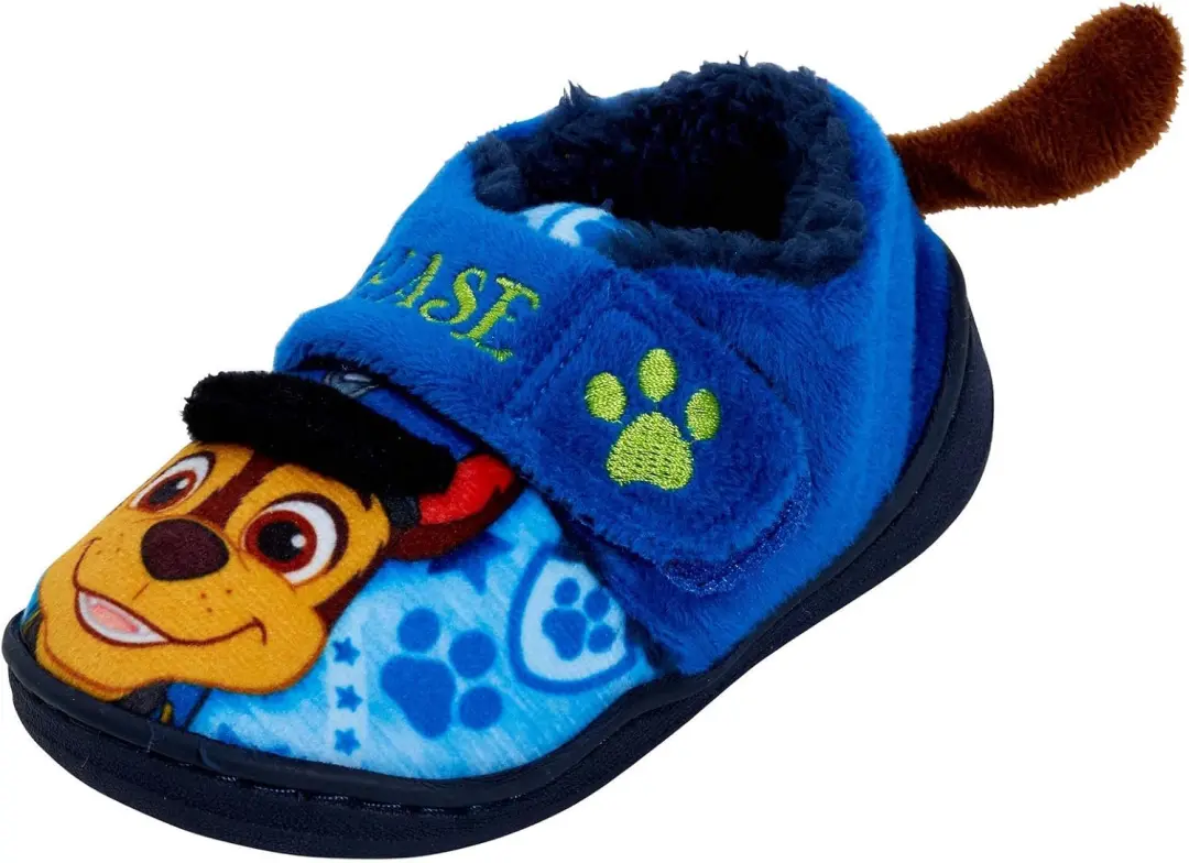 Paw Patrol Chase Fleece Pantoffels voor Kinderen