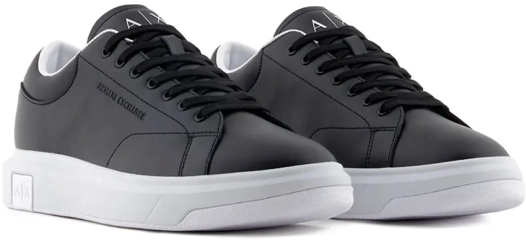 Leren Sneakers Met Veters