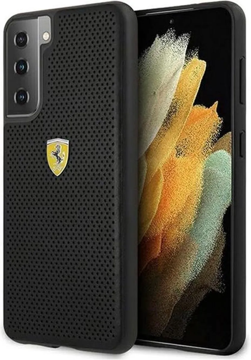 Ferrari Perforated Hard Case Samsung Galaxy S21 Plus