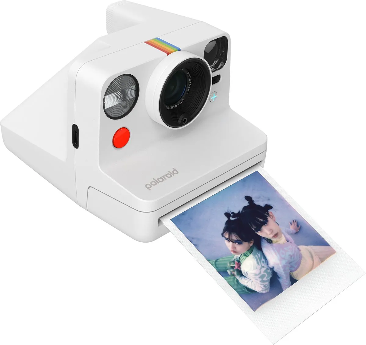 Polaroid Now+ Gen 3 Wit - Kleurenfilm Bundle - 8 Foto's