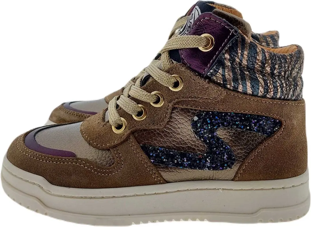 Develab 41896 sneaker boots lever / taupe, 29