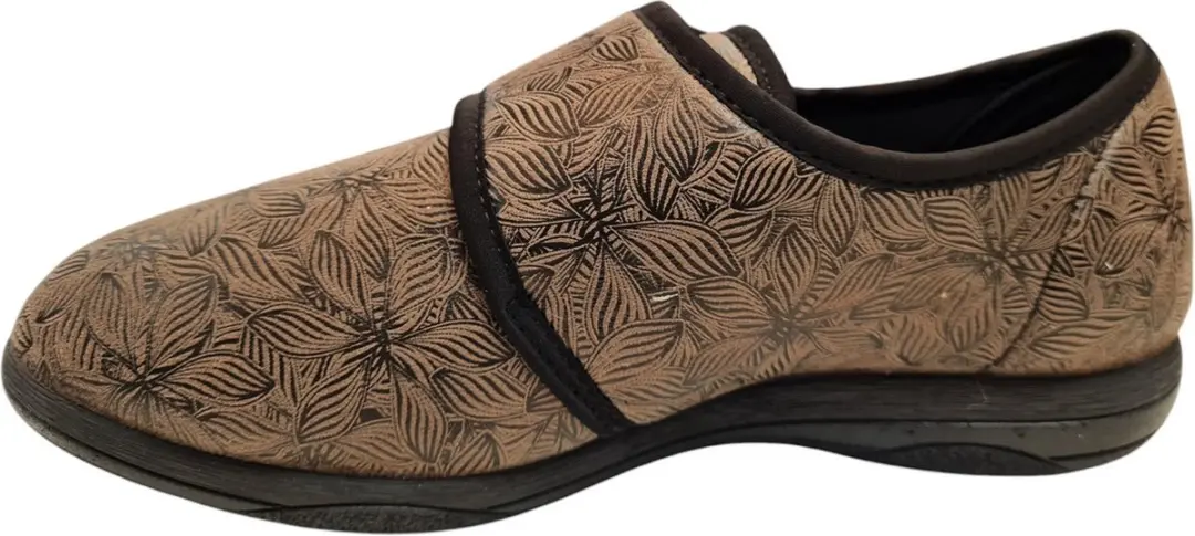 Q fit Geneve 2 Taupe Dames Verbandpantoffels - Taupe - 39 - afbeelding 4 van 6
