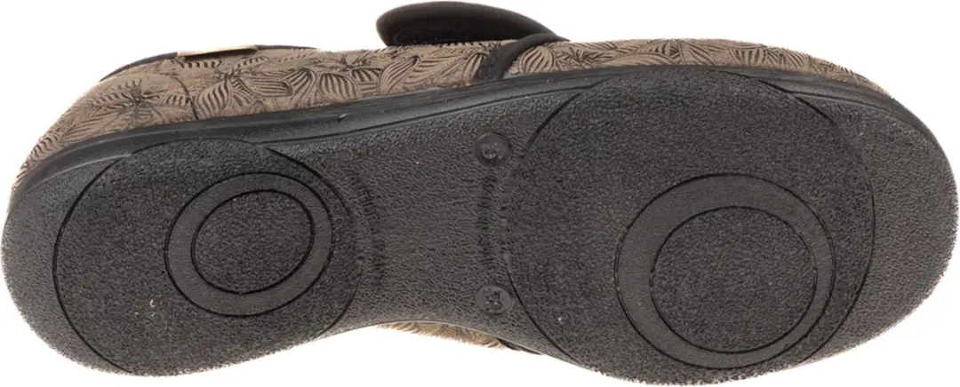 Q fit Geneve 2 Taupe Dames Verbandpantoffels - Taupe - 39 - afbeelding 6 van 6