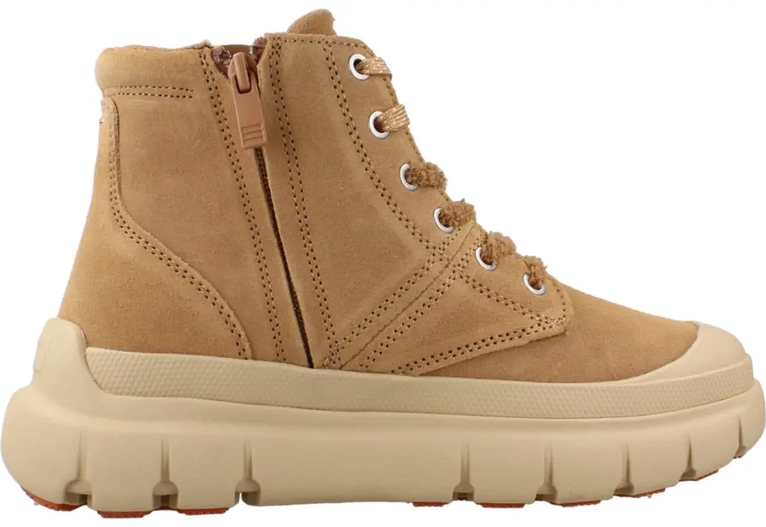 PALLADIUM 99553 252 BOTAS PALLAPOP HI ZIP SDE Lichtbruin 41 EU