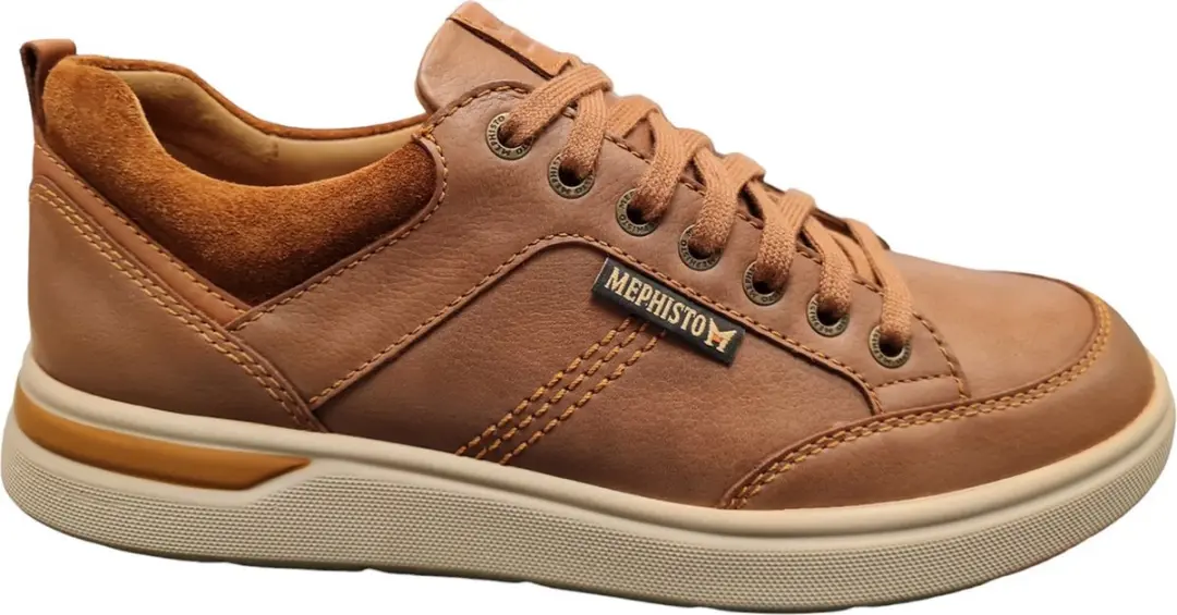 Mephisto Oliver Nevada hazelnut Heren Sneakers
