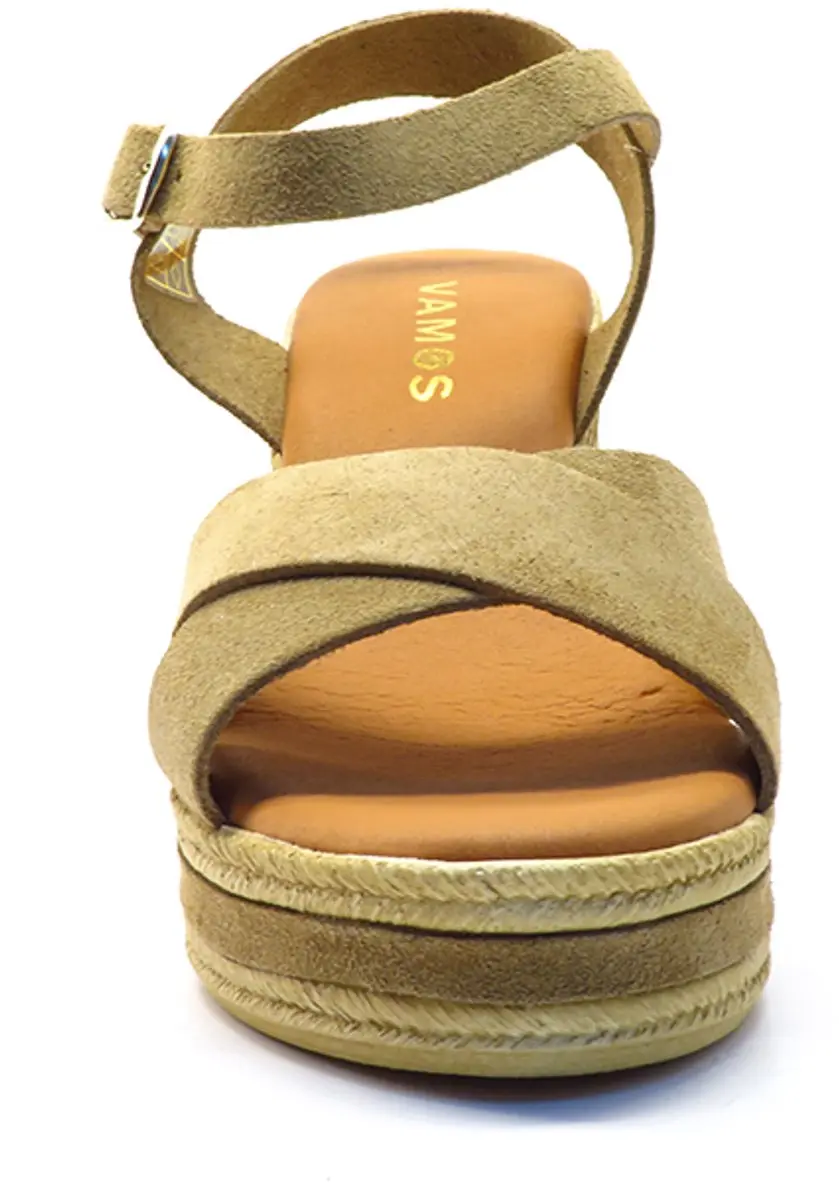 Vamos Veraz mushroom Espadrilles - Taupe - afbeelding 4 van 6