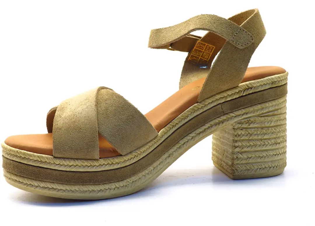Vamos Veraz mushroom Espadrilles - Taupe - afbeelding 2 van 6