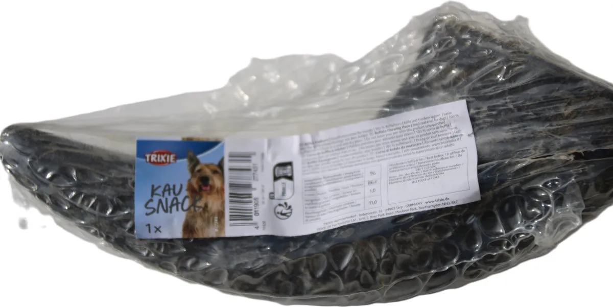 Trixie Kauwsnacks Buffelhoorn 6 Stuks - 15cm - afbeelding 6 van 6