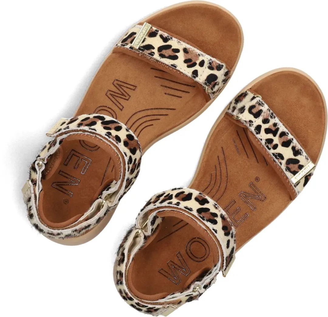 Woden Line Sandalen - Dames - Beige - Maat 37 - afbeelding 5 van 6