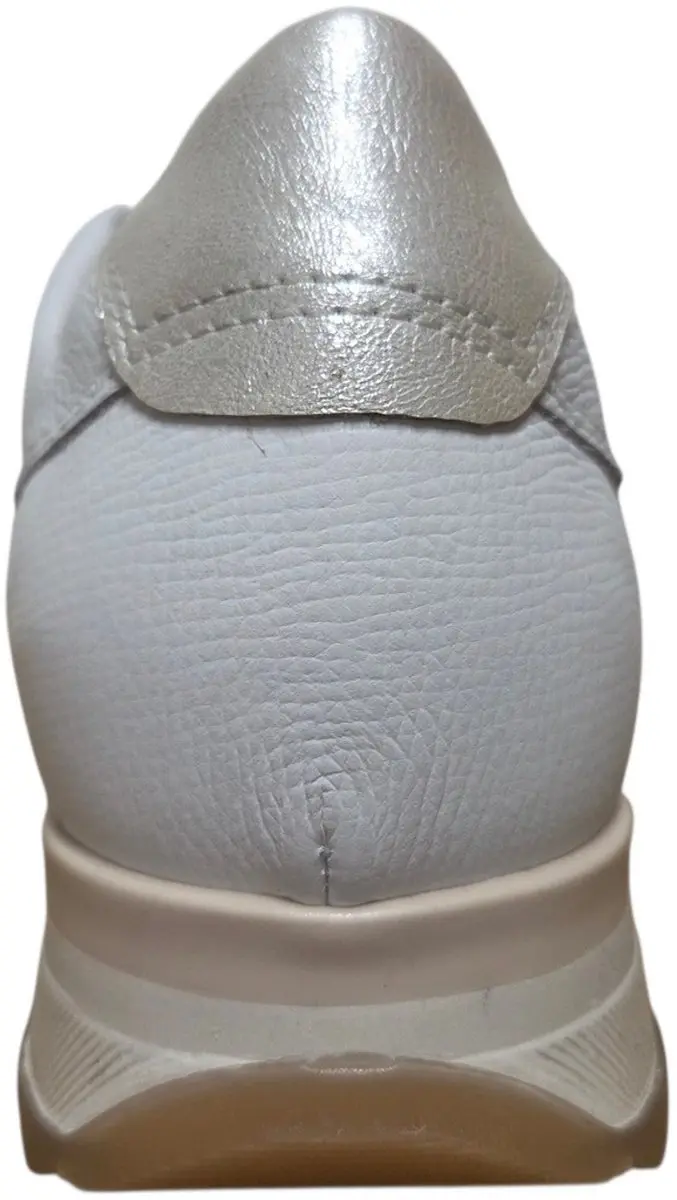 DL Sport 6958 633 Alpina White Sneakers Wit Leer Dames - Wit - 38 - afbeelding 2 van 4