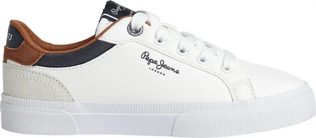 Pepe Jeans Kenton Court B Schoenen Wit EU 36 Jongens