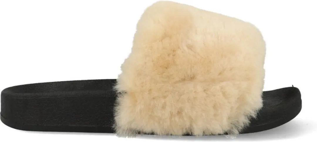 Warmbat Pantoffels Barlee BLE347026 Camel Zwart / Bruin-36