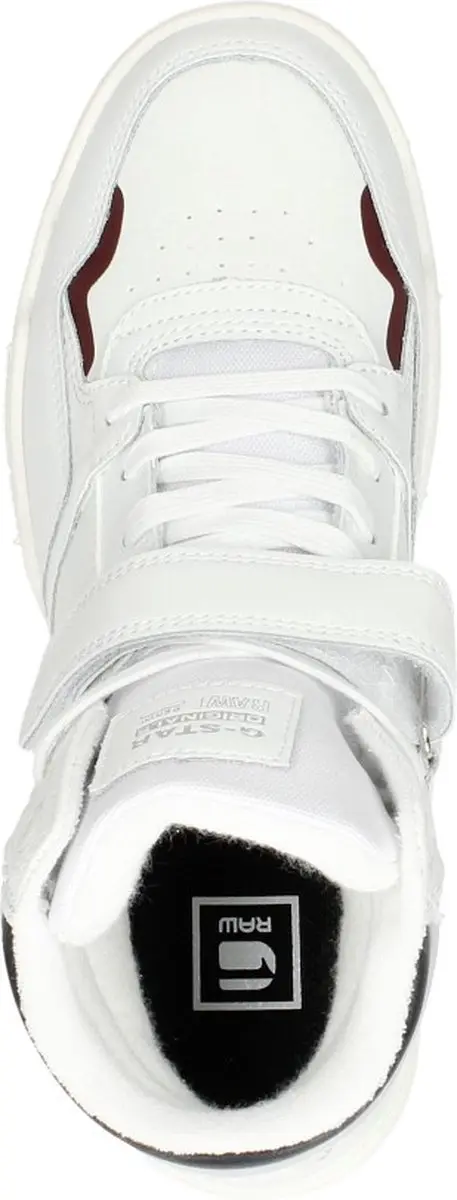 G-Star Raw Attacc Mid Lea W Hoge sneakers - Leren Sneaker - Dames - Wit - Maat 38 - afbeelding 6 van 6