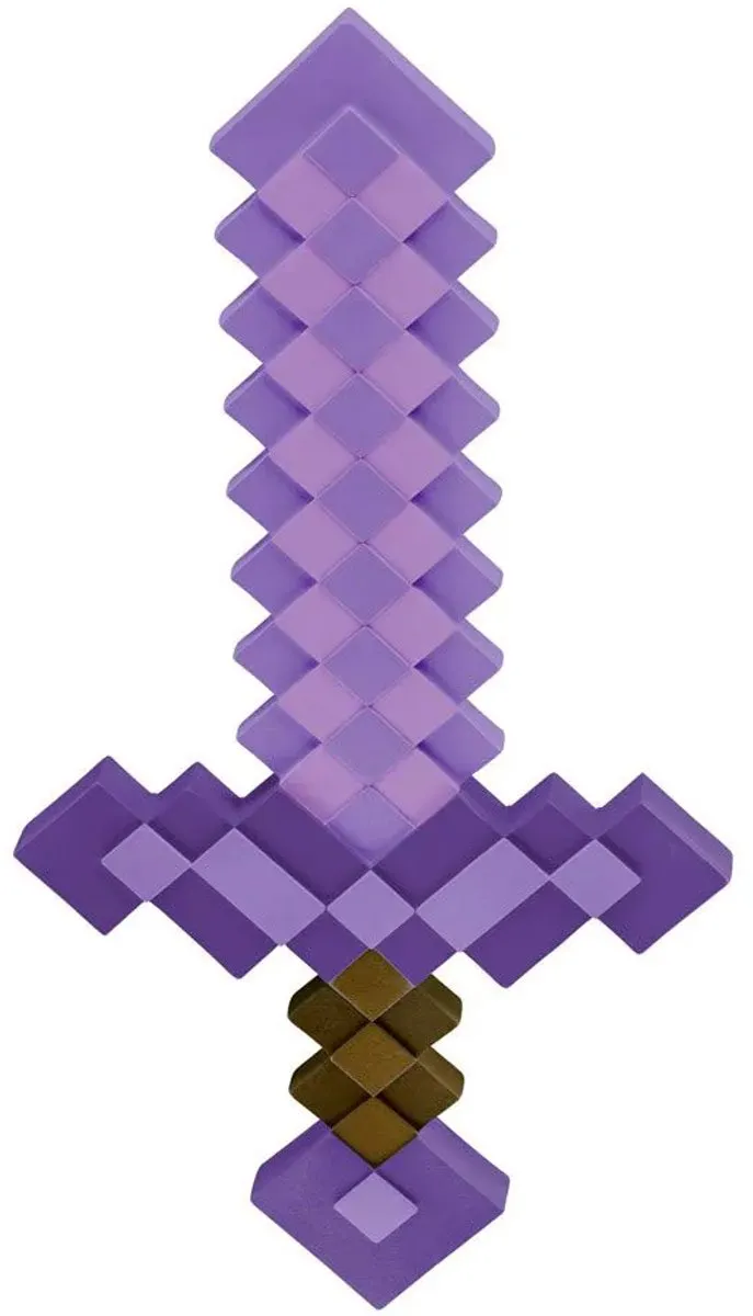 Minecraft Betoverd Zwaard - Paars