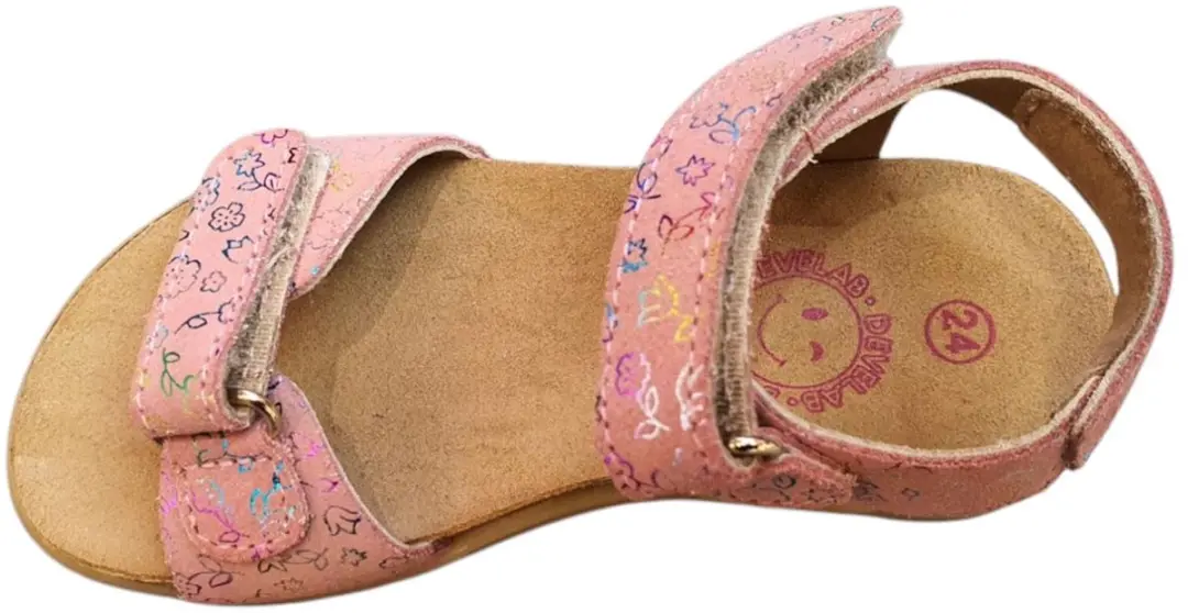 Develab 48490 Sandalen - Unisex - Roze - Maat 21 - afbeelding 3 van 6