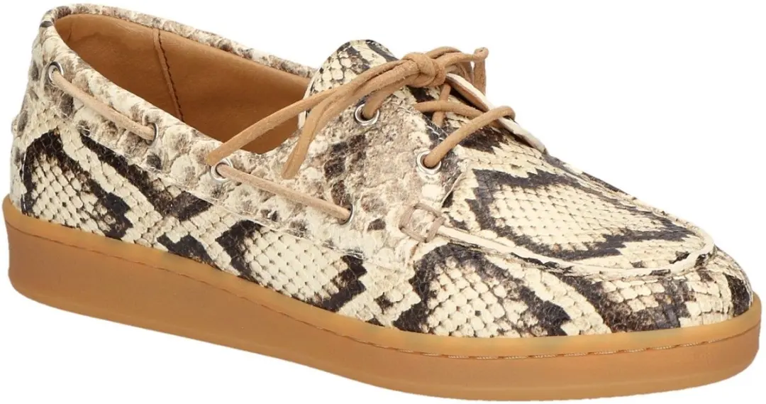 PIEDI NUDI DAMES INSTAPSCHOENEN BEIGE PORTA 05.07 BEIGE SNAKE maat 41