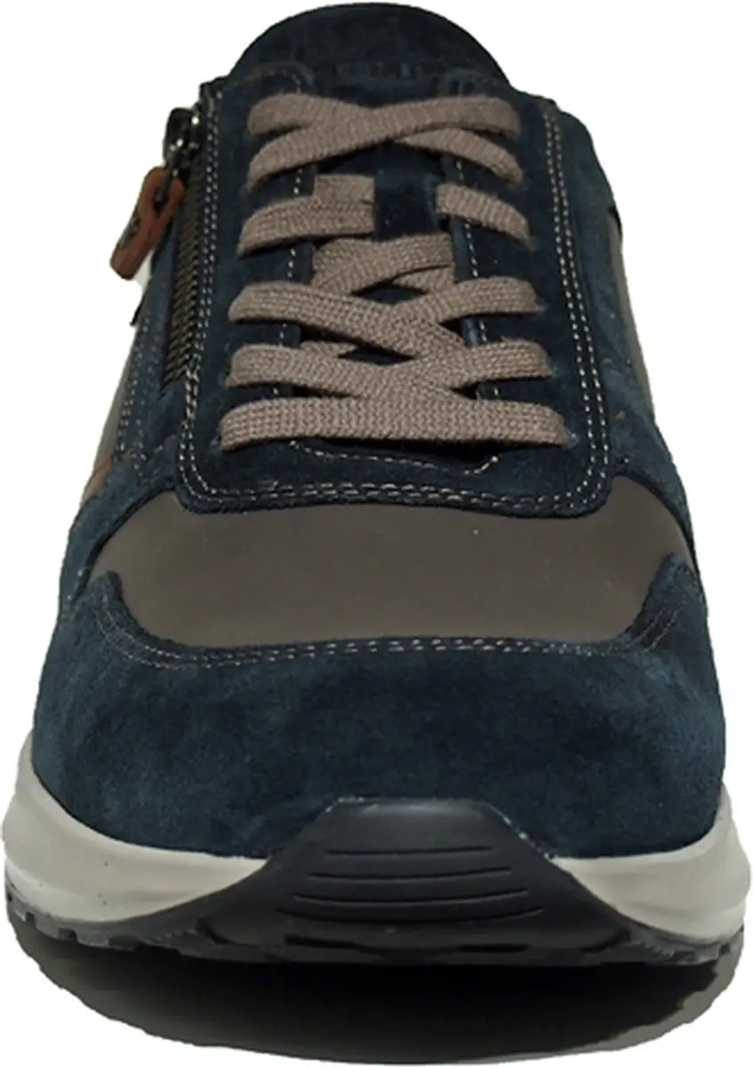 Heren Veterschoenen Mephisto Dino Blue Blauw - Maat 9½ - afbeelding 5 van 6