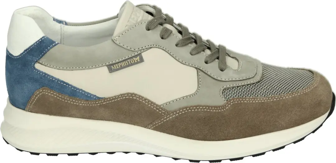 Heren Veterschoenen Mephisto Driss Warm Grey Grijs - Maat 44.5 - afbeelding 4 van 6