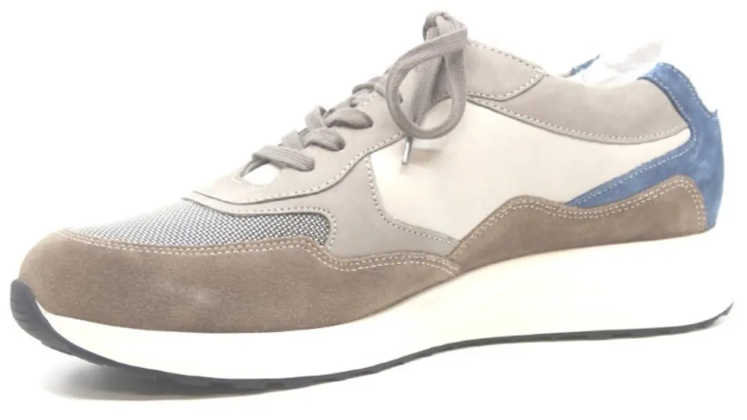 Heren Veterschoenen Mephisto Driss Warm Grey Grijs - Maat 44.5 - afbeelding 2 van 6