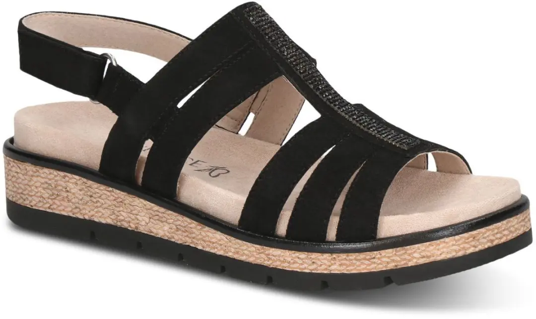 Caprice Dames Sandaal 9-28752-46 004 G-breedte Maat: 39 EU