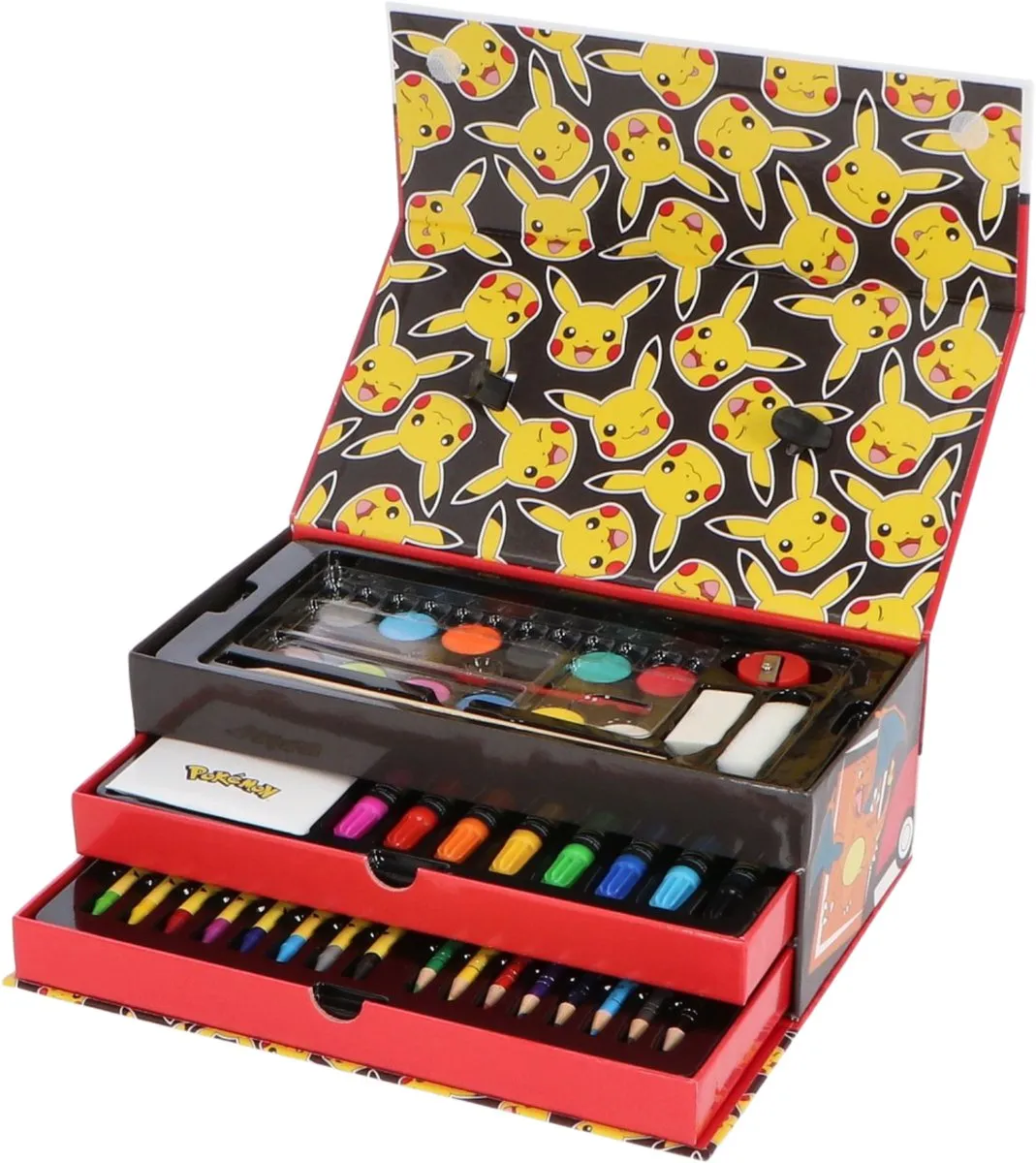 Pokémon Kleurdoos met Lade - 42 Stuks