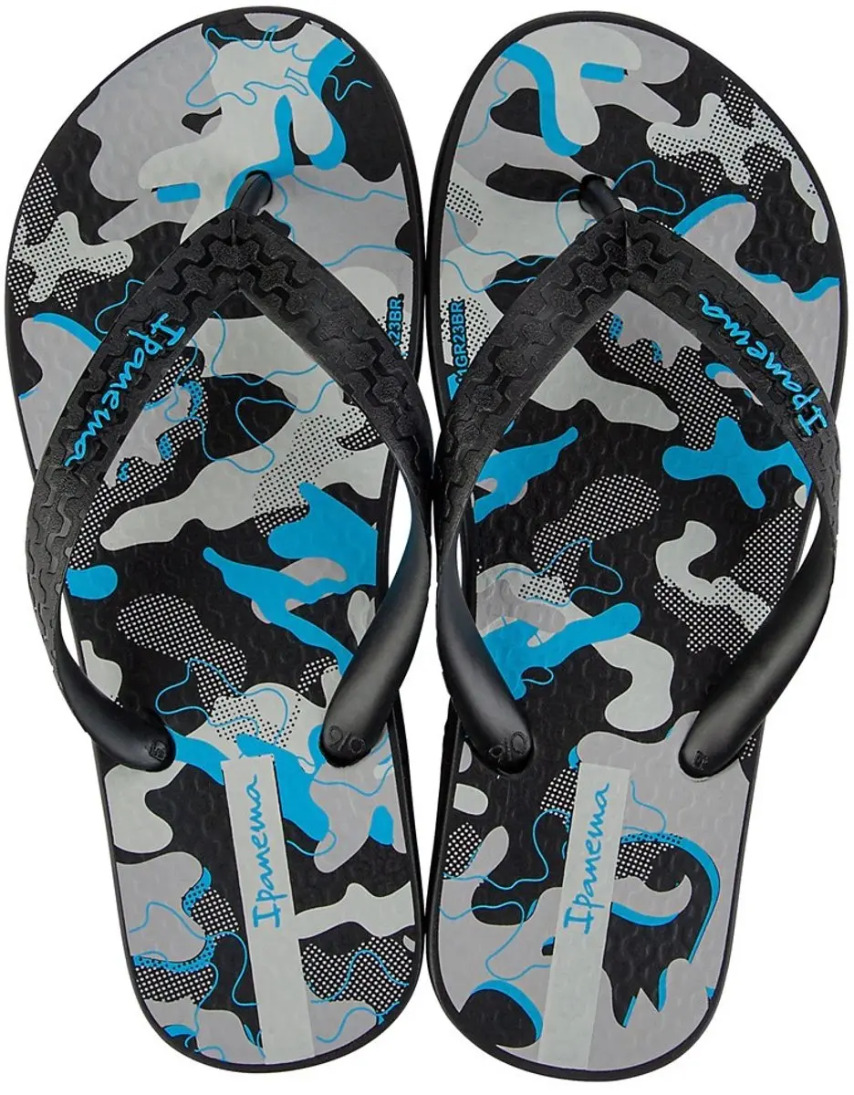 IPANEMA TEMAS KIDS Black grey-27-28