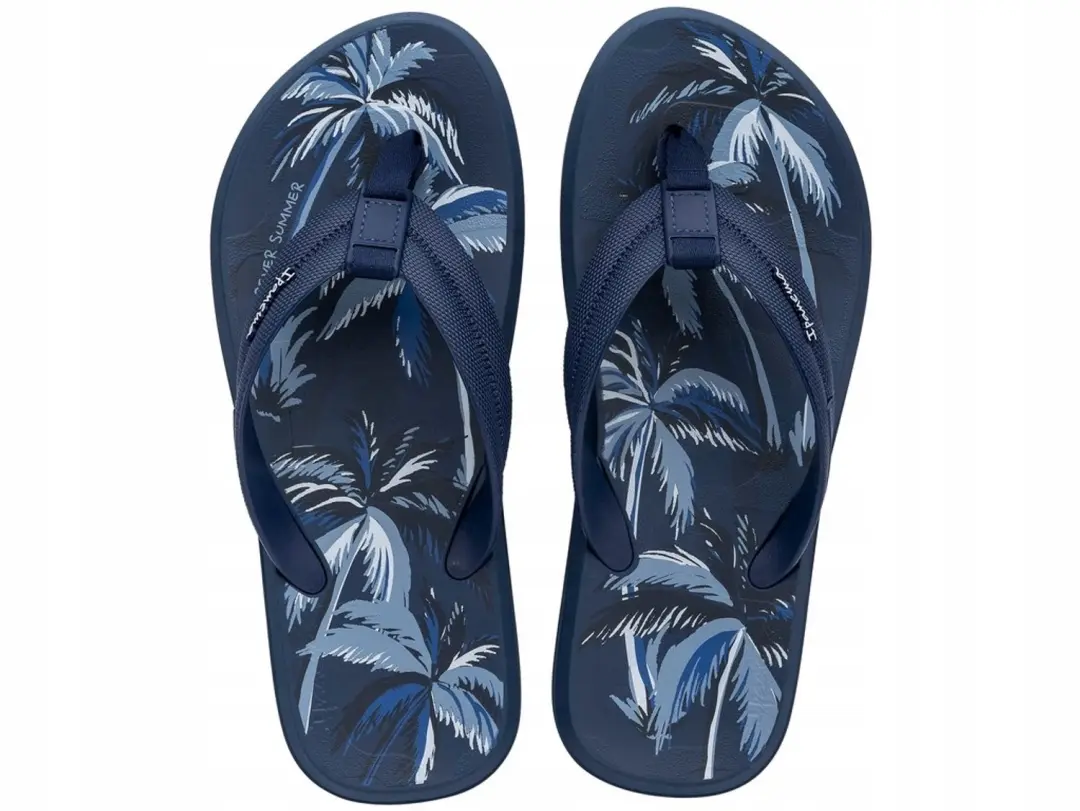Ipanema Urban Graphics Heren Slippers Blauw Maat 39/40