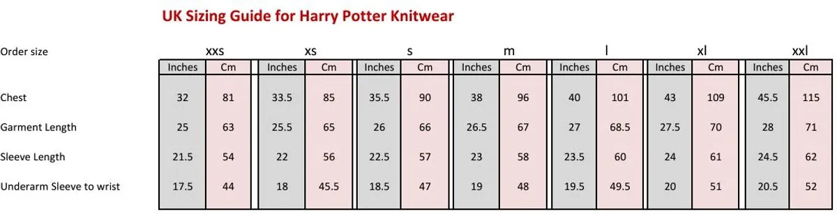 Harry Potter Lochaven Ravenclauw V-Neck Sweater - Medium - Multi