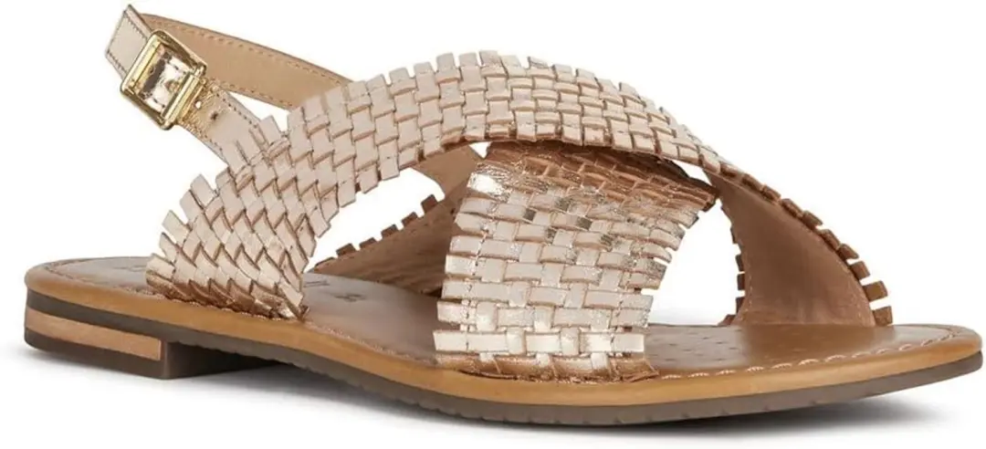 Geox D Sozy S A Dames Sandalen Goud
