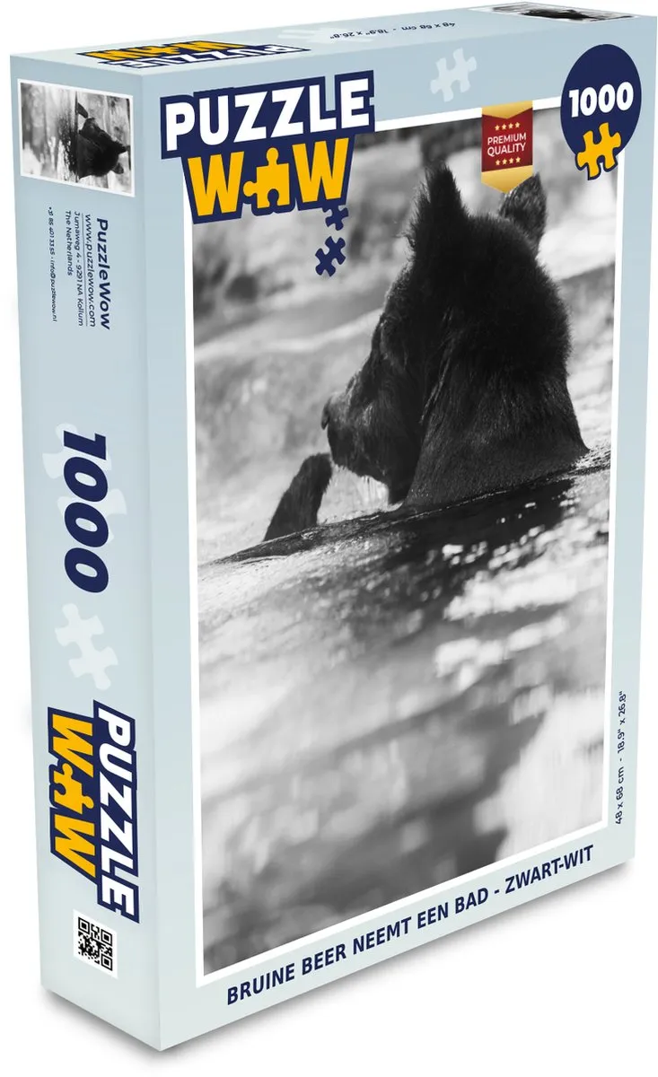 PuzzleWow Legpuzzel 1000 Stuks