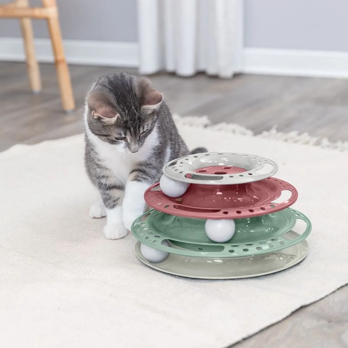Trixie Katten Speeltoren - 3 Etages - Diversen