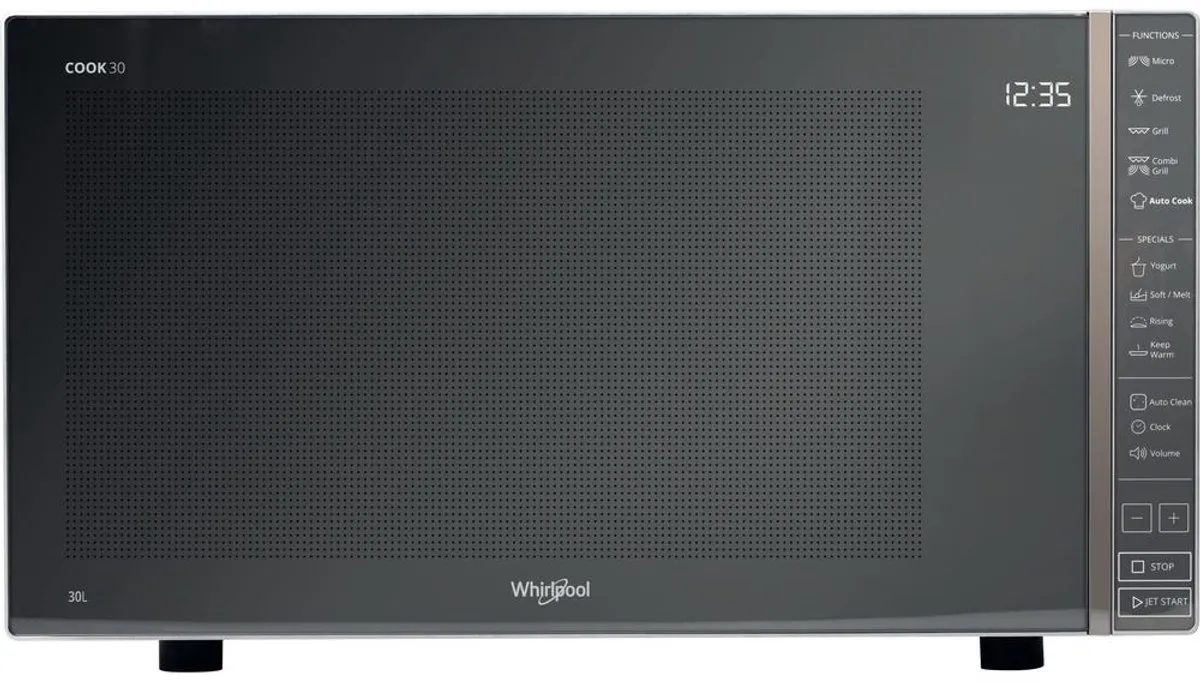 Whirlpool MWP 303 M Magnetron met Grill 900W - Grijs