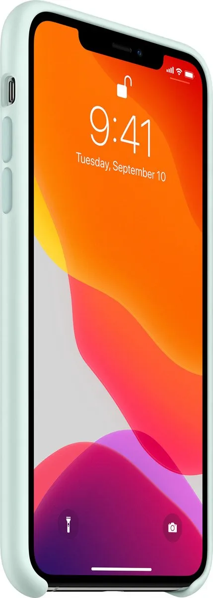 Apple Siliconen Hoesje iPhone 11 Pro Max MY122ZM/A - Blauw - afbeelding 6 van 6